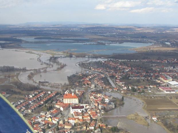 Povodeň v Uherském Ostrohu